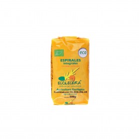 Ecolecera Pasta Espirales Integrales - 500g Ecolecera Pasta Espirales Integrales - 500g