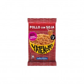 Gallina Blanca Yatekomo de Pollo con Soja Fideos Orientales - 79g Gallina Blanca Yatekomo de Pollo con Soja Fideos Orientales - 79g