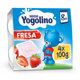 Nestlé - Yogolino Fresa Pack/4 - 100G Nestlé - Yogolino Fresa Pack/4 - 100G