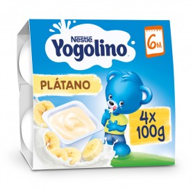 Nestlé - Yogulino Plátano Pack/4 - 100G Nestlé - Yogulino Plátano Pack/4 - 100G