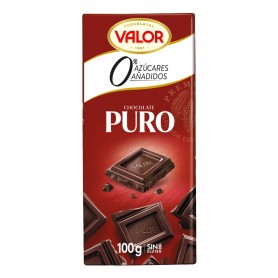Valor - Chocolate Puro Sin Azucar - 100G Valor - Chocolate Puro Sin Azucar - 100G