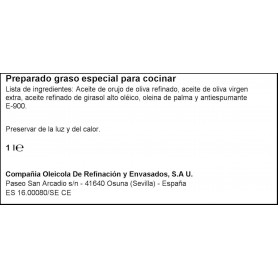 Capicua Aceite Especial Cocinar - 1L