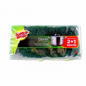 Scotch Brite Estropajo Classic - (2 Unidades) + 2 Gratis