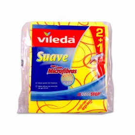 Vileda Bayeta Suave - (2 Unidades) + 1 Gratis