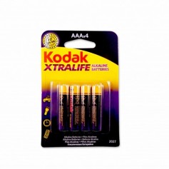 Kodak Pilas Alkaline 1.5v AAA - (4 Unidades)