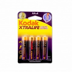 Kodak Pilas Alkaline 1.5v AA - (4 Unidades)