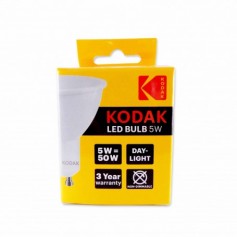 Kodak Bombilla Led GU10 - 5W Equivalente a 50W - Luz - 400 Lúmenes