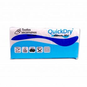 QuickDry Toalla Secamanos Gofrada - (200 Unidades)