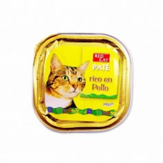 Red Cat Paté Rico en Pollo Completo para Gatos - 100g