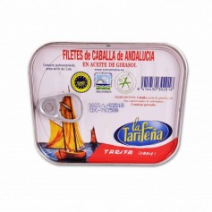 La Tarifeña Filetes de Caballa de Andalucía en Aceite de Girasol - 250ml
