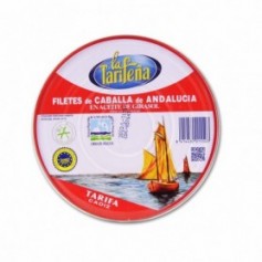 La Tarifena Filetes de Caballa de Andalucía en Aceite de Girasol - 525g