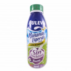 Puleva Leche Semidesnatada Mañanas Ligeras sin Lactosa - 1L