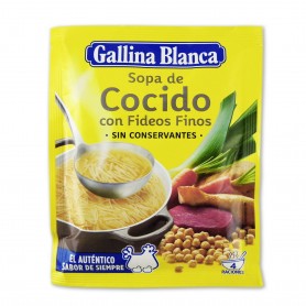 Gallina Blanca Sopa de Cocido con Fideos Finos - 72g Gallina Blanca Sopa de Cocido con Fideos Finos - 72g