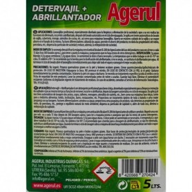 Agerul Detergente + Abrillantador 2 en 1 Lavavajillas - 5L