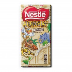 Nestle Chocolate Jungly Blanco Con Galleta - 125g
