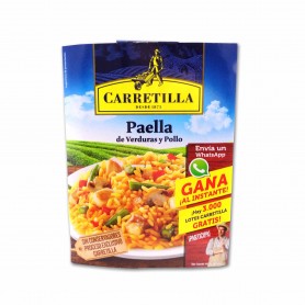 Carretilla Paella de Verduras y Pollo - 250g