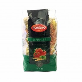 Romero Pasta Espirales con Vegetales - 500g