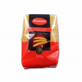 Romero Pasta Fideos Nº 0 - 500g Romero Pasta Fideos Nº 0 - 500g