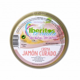 Iberitos Paté de Crema de Jamón Curado - 140g Iberitos Paté de Crema de Jamón Curado - 140g