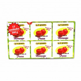El Quijote Mermelada Extra de Fresa - (12 Unidades) - 300g El Quijote Mermelada Extra de Fresa - (12 Unidades) - 300g