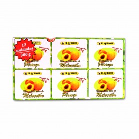El Quijote Mermelada Extra de Melocotón - (12 Unidades) - 300g El Quijote Mermelada Extra de Melocotón - (12 Unidades) - 300g