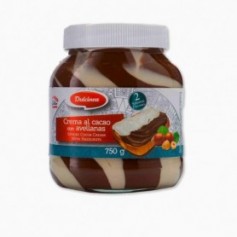 Dulcinea Crema Cacao Avellanas Dos Sabores - 750gr