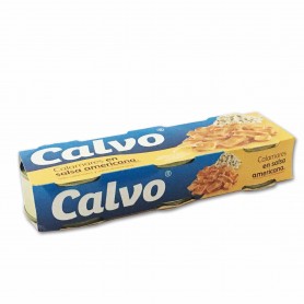Calvo Calamares en Salsa Americana - (3 Unidades) - 240g Calvo Calamares en Salsa Americana - (3 Unidades) - 240g