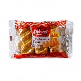 Dulcesol Cañas Crema 3 Unidades - 150g Dulcesol Cañas Crema 3 Unidades - 150g
