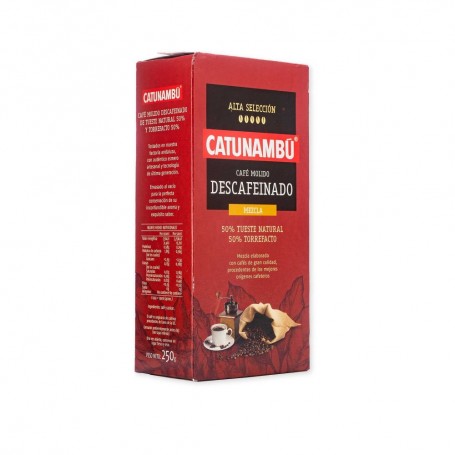Catunambu Cafe Molido Descafeinado Mezcla - 250g Catunambu Cafe Molido Descafeinado Mezcla - 250g