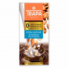 Trapa - Chocolate con Leche y Almendras - 95g