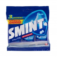 Smint - Caramelos Sin Azúcar - 3 uni x 8g - 24g