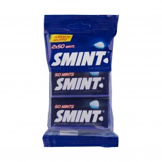Smint - Caramelos Peppermint sin azucar - 2 uni x 35g - 70g